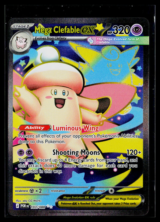 ME03: Perfect Order #103/088 Mega Clefable ex