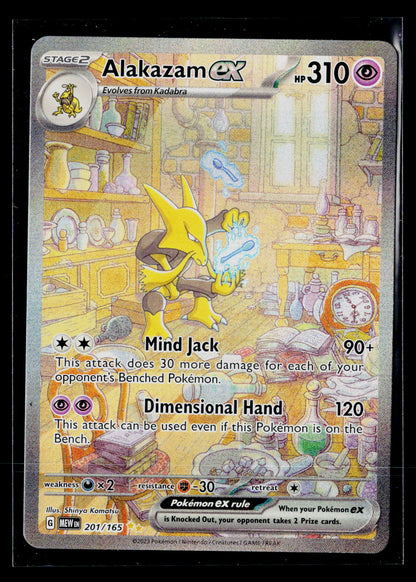SV: Scarlet & Violet 151 #201/165 Alakazam ex