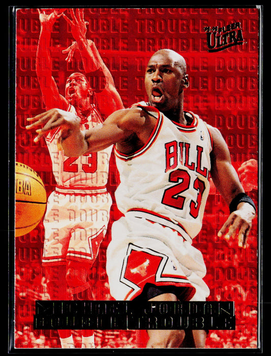 1995-96 Ultra #3 Michael Jordan Double Trouble