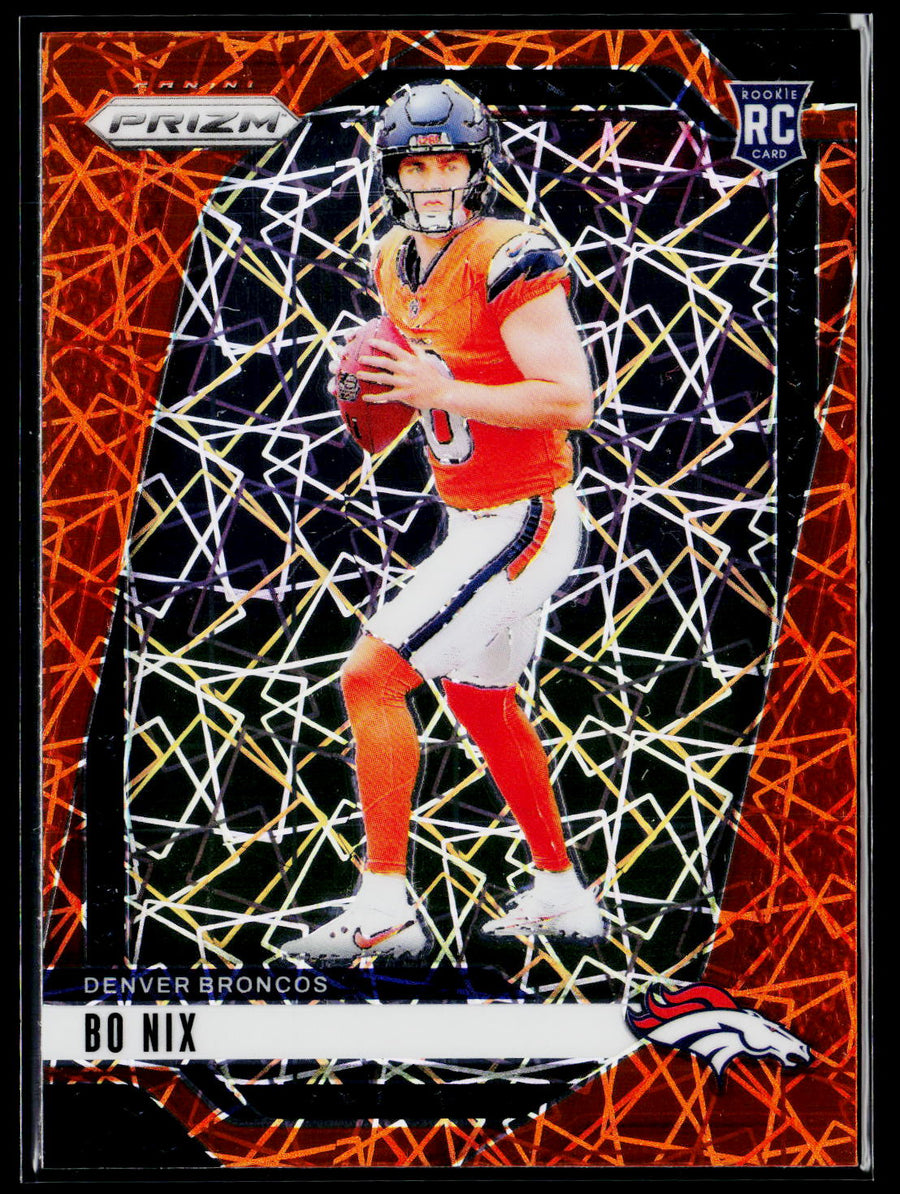 2024 Panini Prizm #309 Bo Nix Lazer