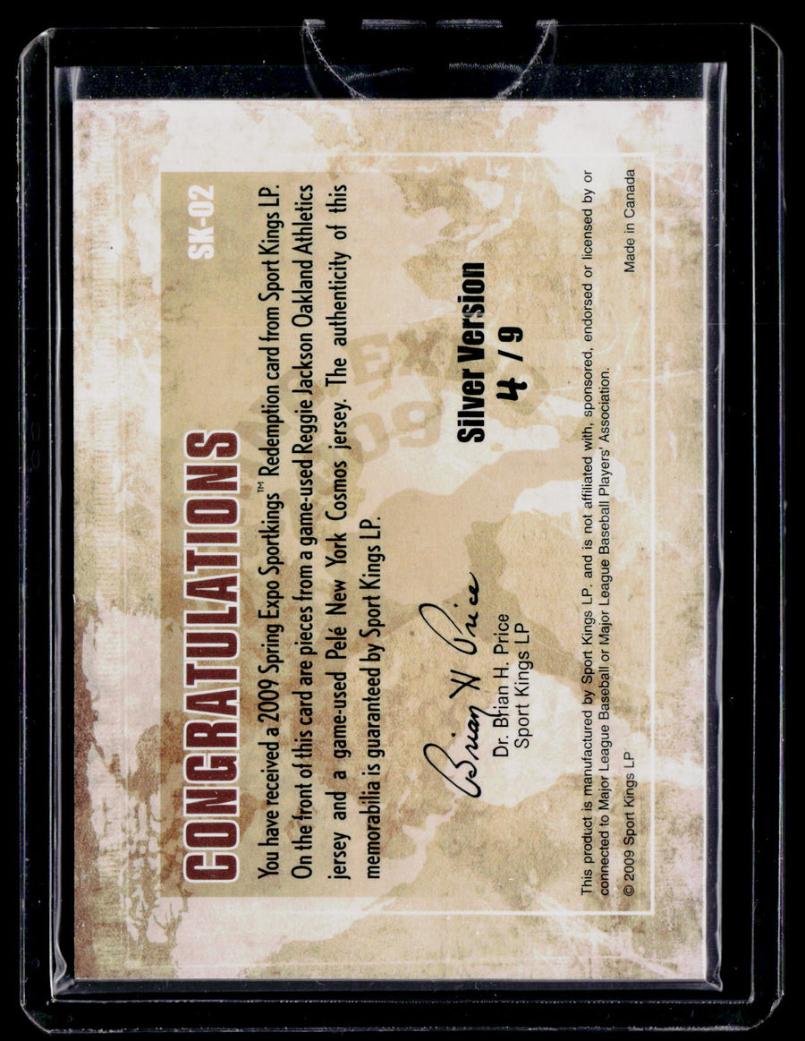 Sporting Spring Expo #SK-02 Reggie Jackson Pele Silver Version /9