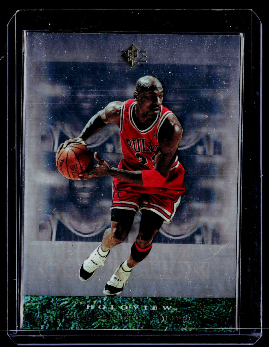 1995-96 SP #5 Michael Jordan Premium Collection Holoview