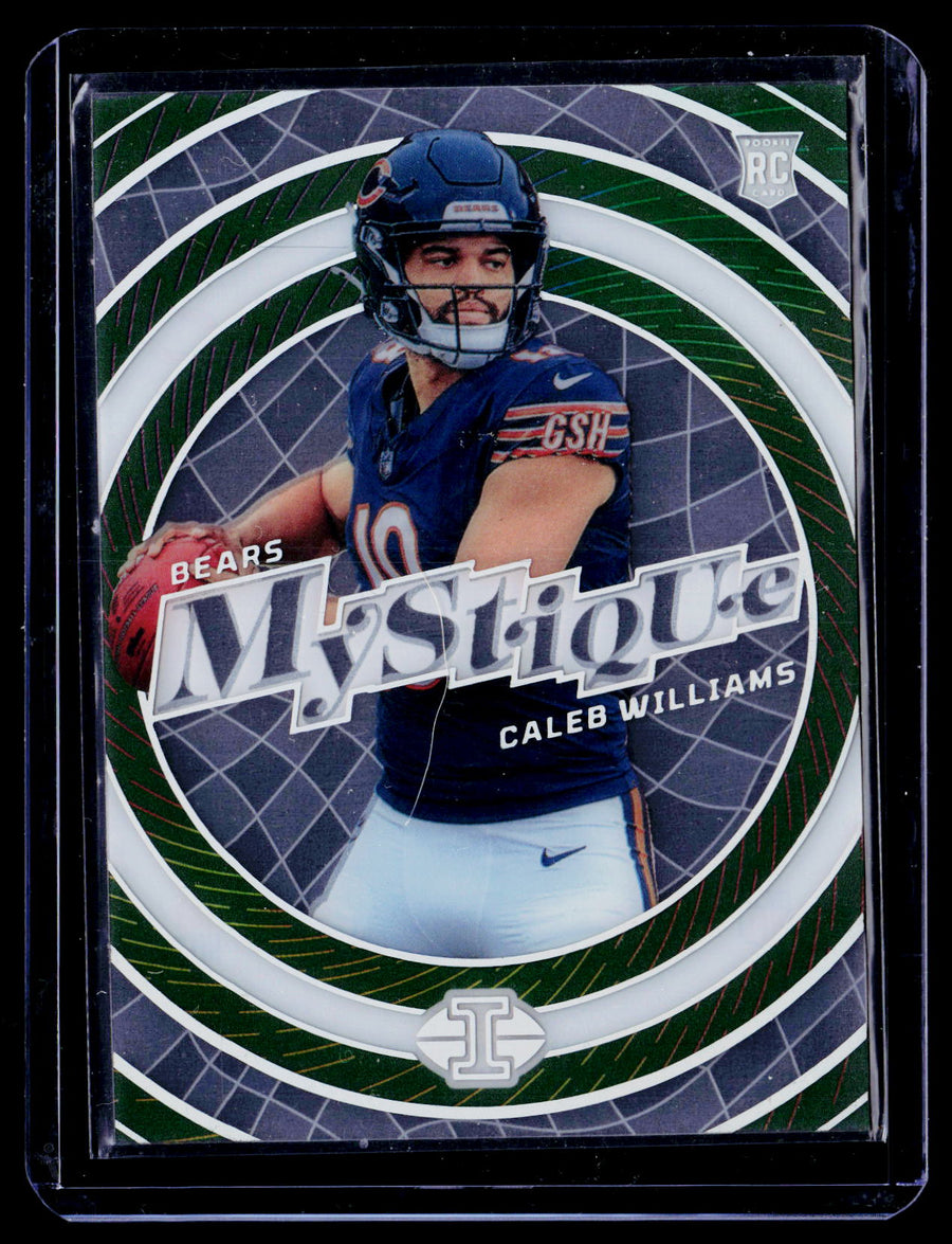 2024 Panini Illusions #1 Caleb Williams Mystique Green