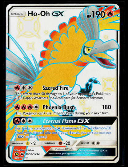 Hidden Fates: Shiny Vault #SV50/SV94 Ho-Oh GX