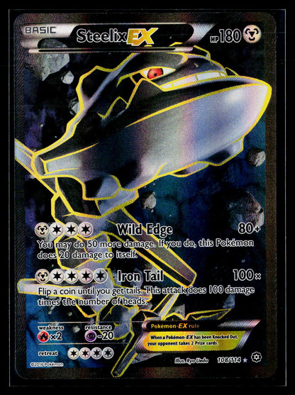 XY - Steam Siege #108/114 Steelix EX (Full Art)