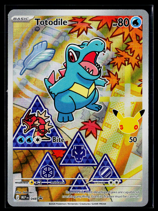 ME: Mega Evolution Promo #048 Totodile