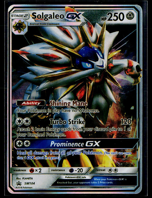 SM Promos #SM104 Solgaleo GX