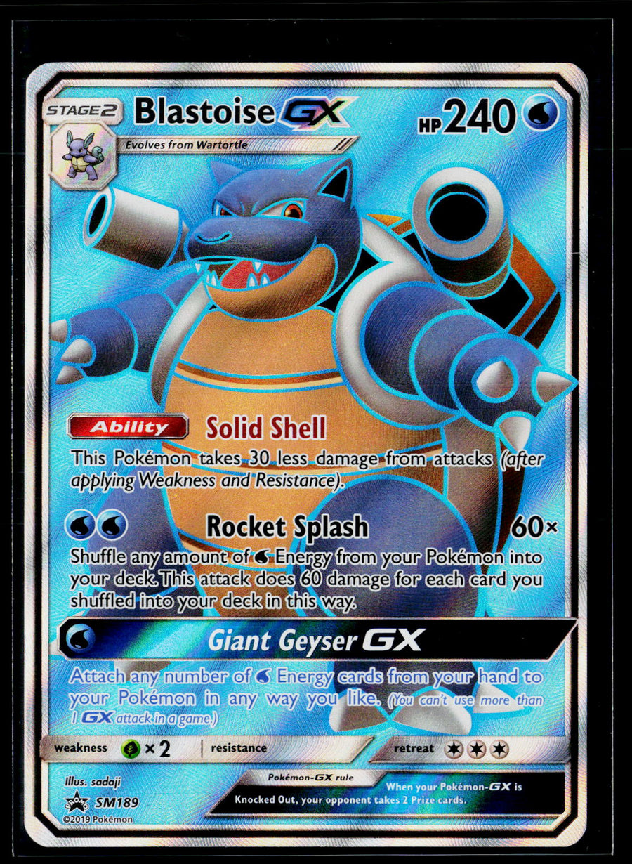 SM Promos #SM189 Blastoise GX