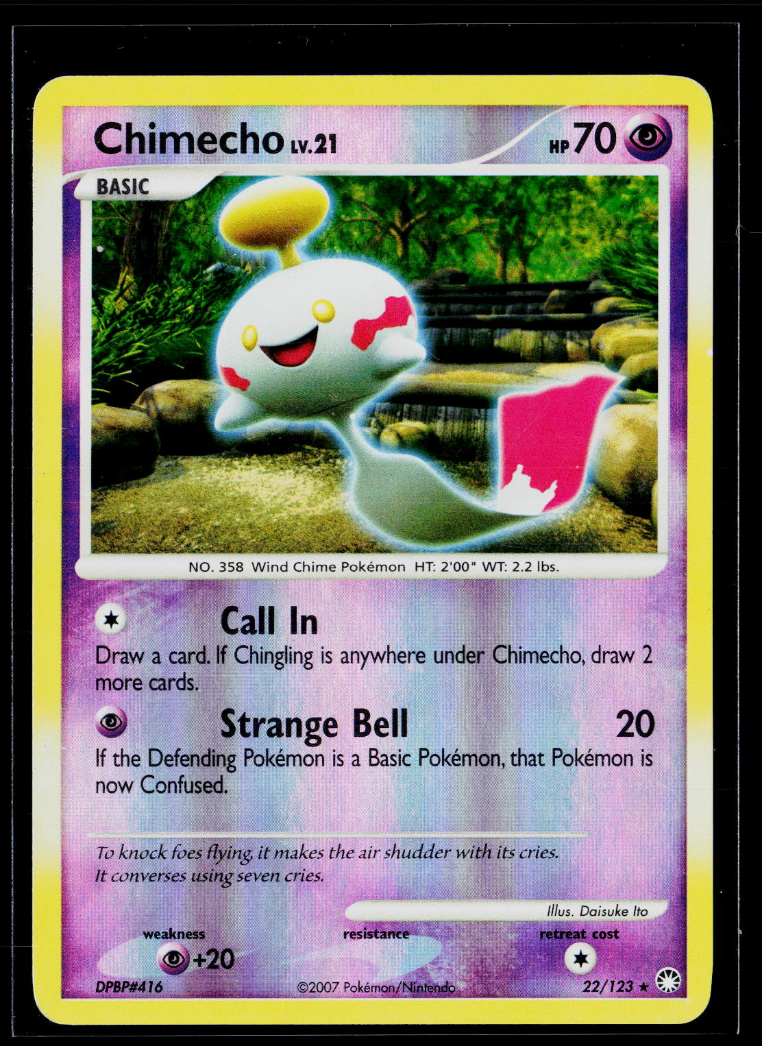 Mysterious Treasures #22/123 Chimecho