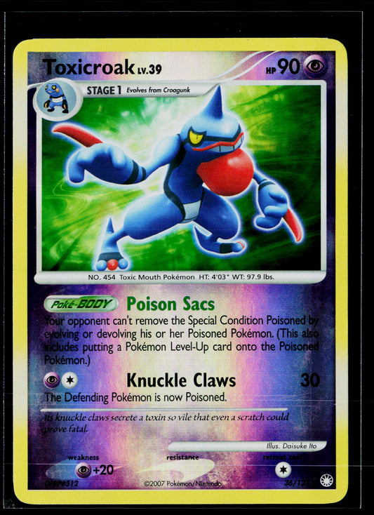 Mysterious Treasures #36/123 Toxicroak