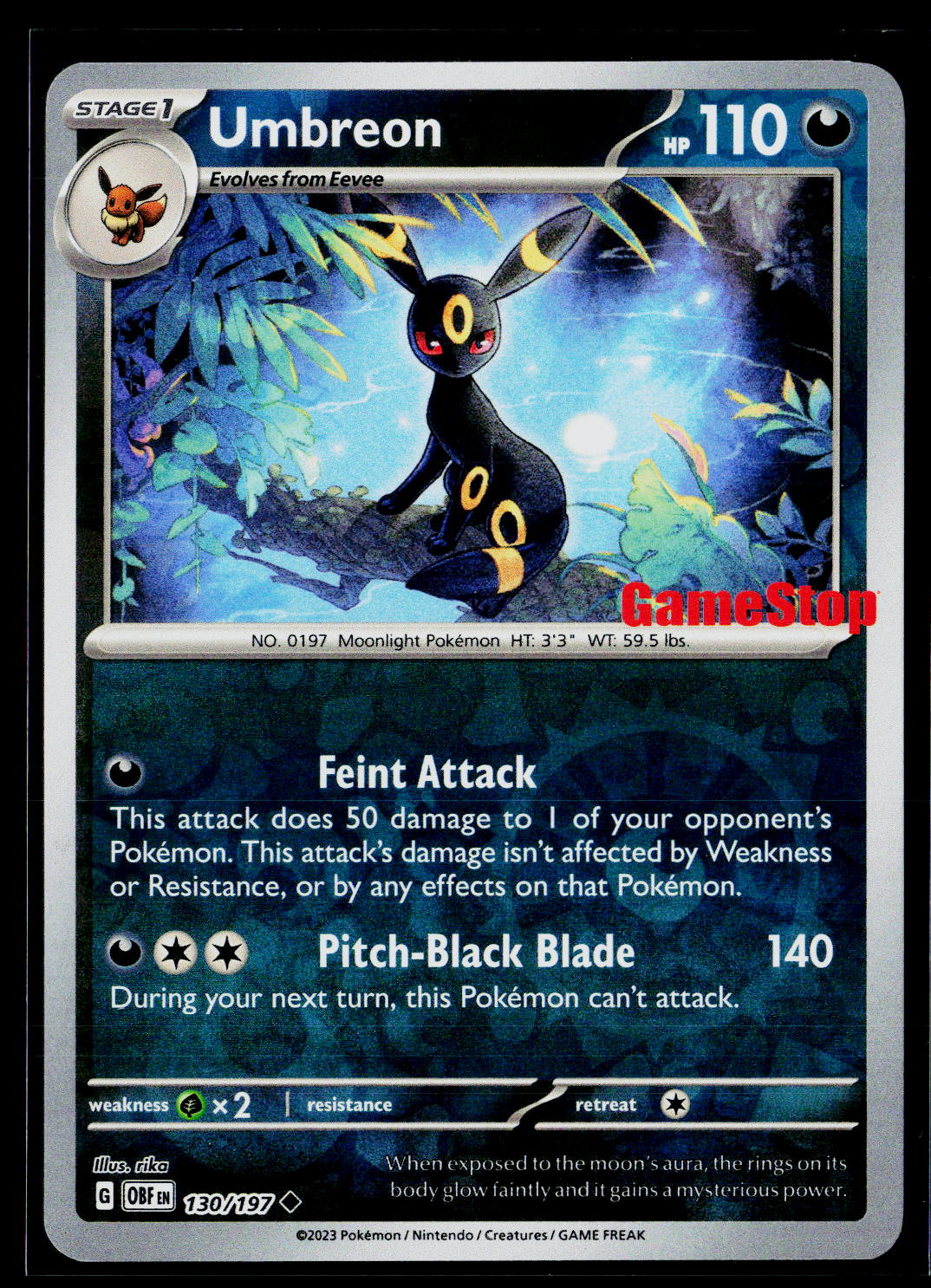 Miscellaneous Cards & Products #130/197 Umbreon