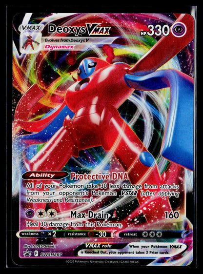 SWSH: Sword & Shield Promo Cards #SWSH267 Deoxys VMAX