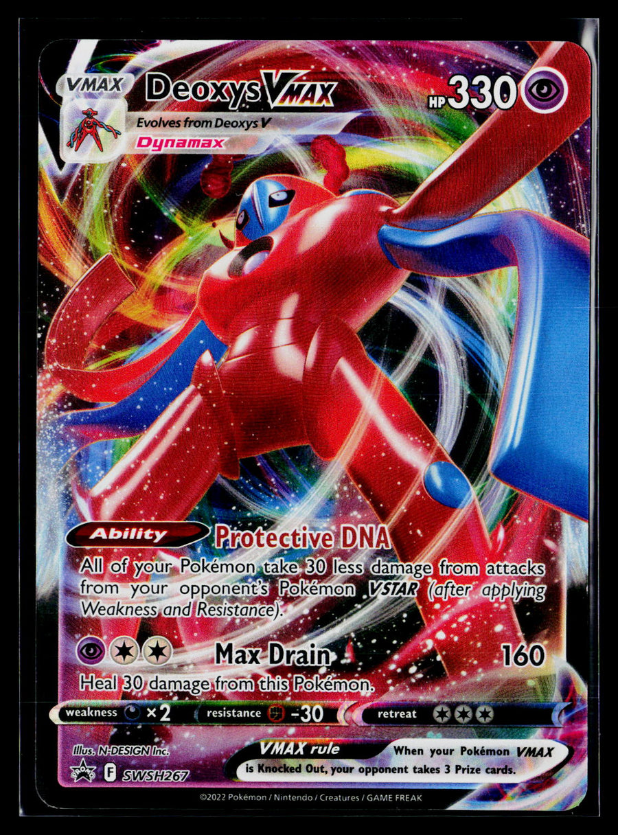 SWSH: Sword & Shield Promo Cards #SWSH267 Deoxys VMAX
