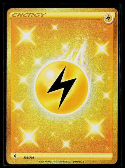 SWSH07: Evolving Skies #235/203 Lightning Energy (Secret)