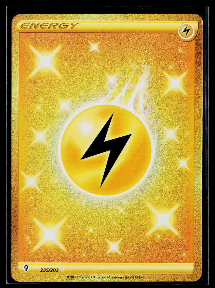 SWSH07: Evolving Skies #235/203 Lightning Energy (Secret)