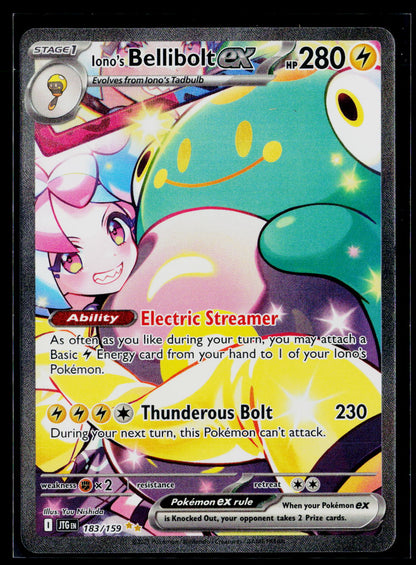 SV09: Journey Together #183/159 Iono's Bellibolt ex