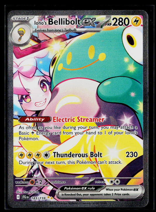 SV09: Journey Together #183/159 Iono's Bellibolt ex