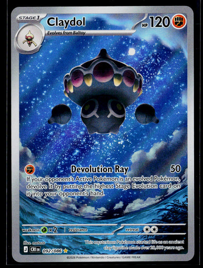 ME04: Chaos Rising #092/086 Claydol