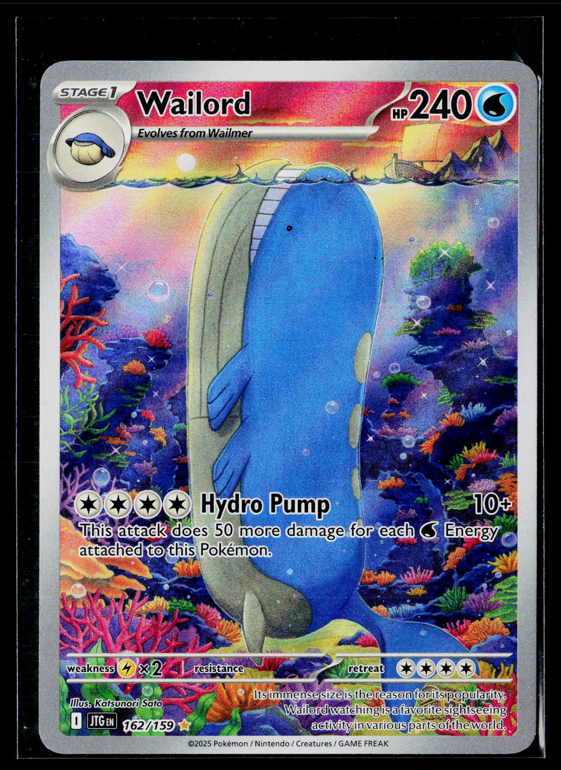 SV09: Journey Together #162/159 Wailord