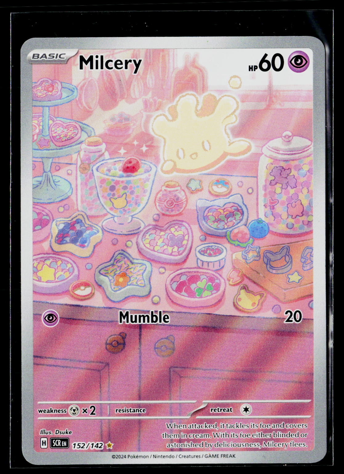 SV07: Stellar Crown #152/142 Milcery