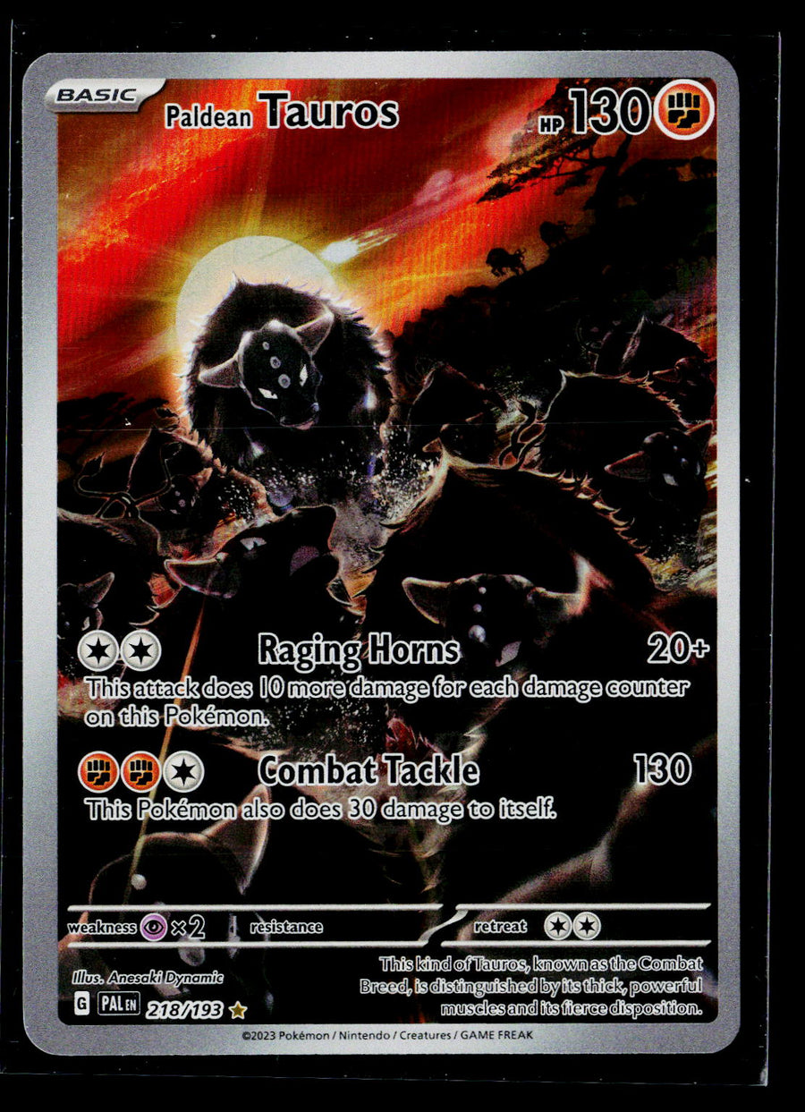 SV02: Paldea Evolved #218/193 Paldean Tauros