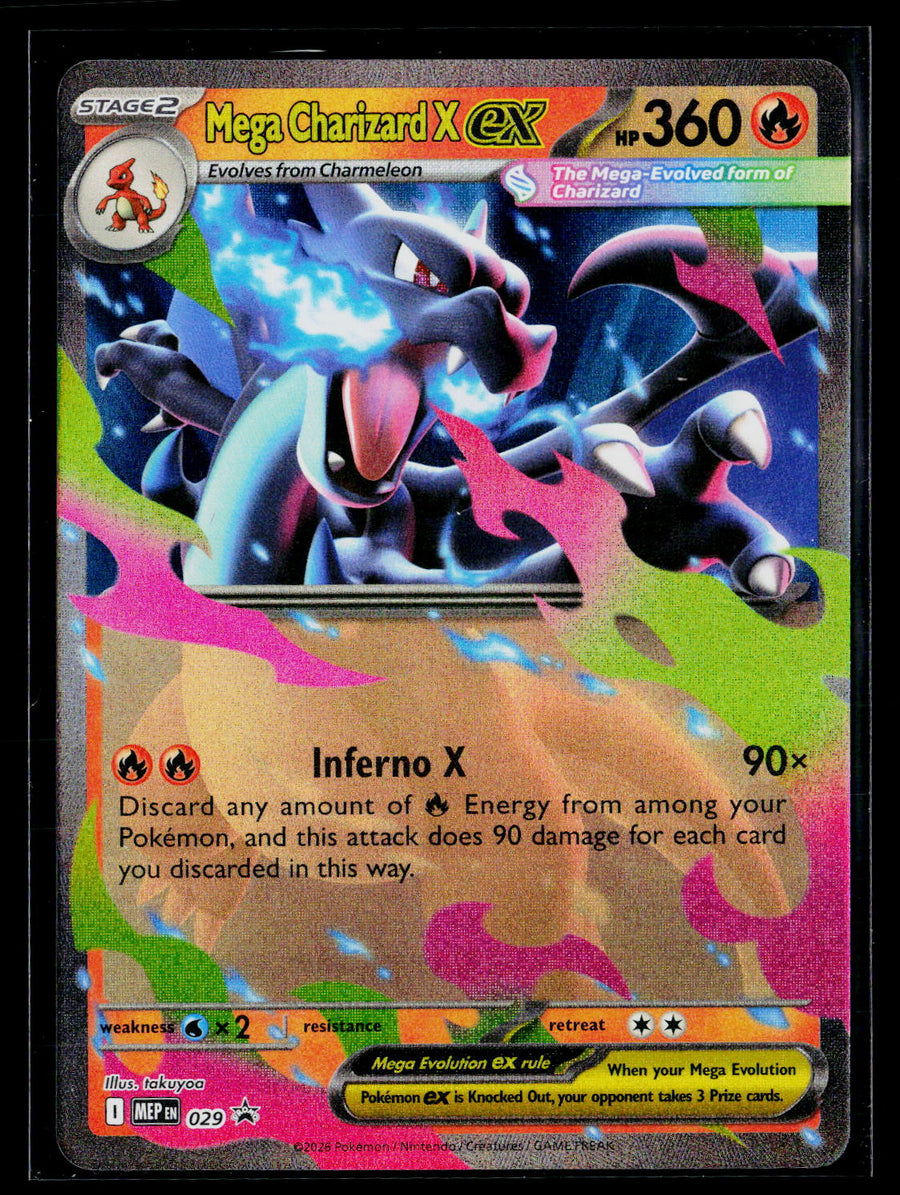 ME: Mega Evolution Promo #029 Mega Charizard X ex