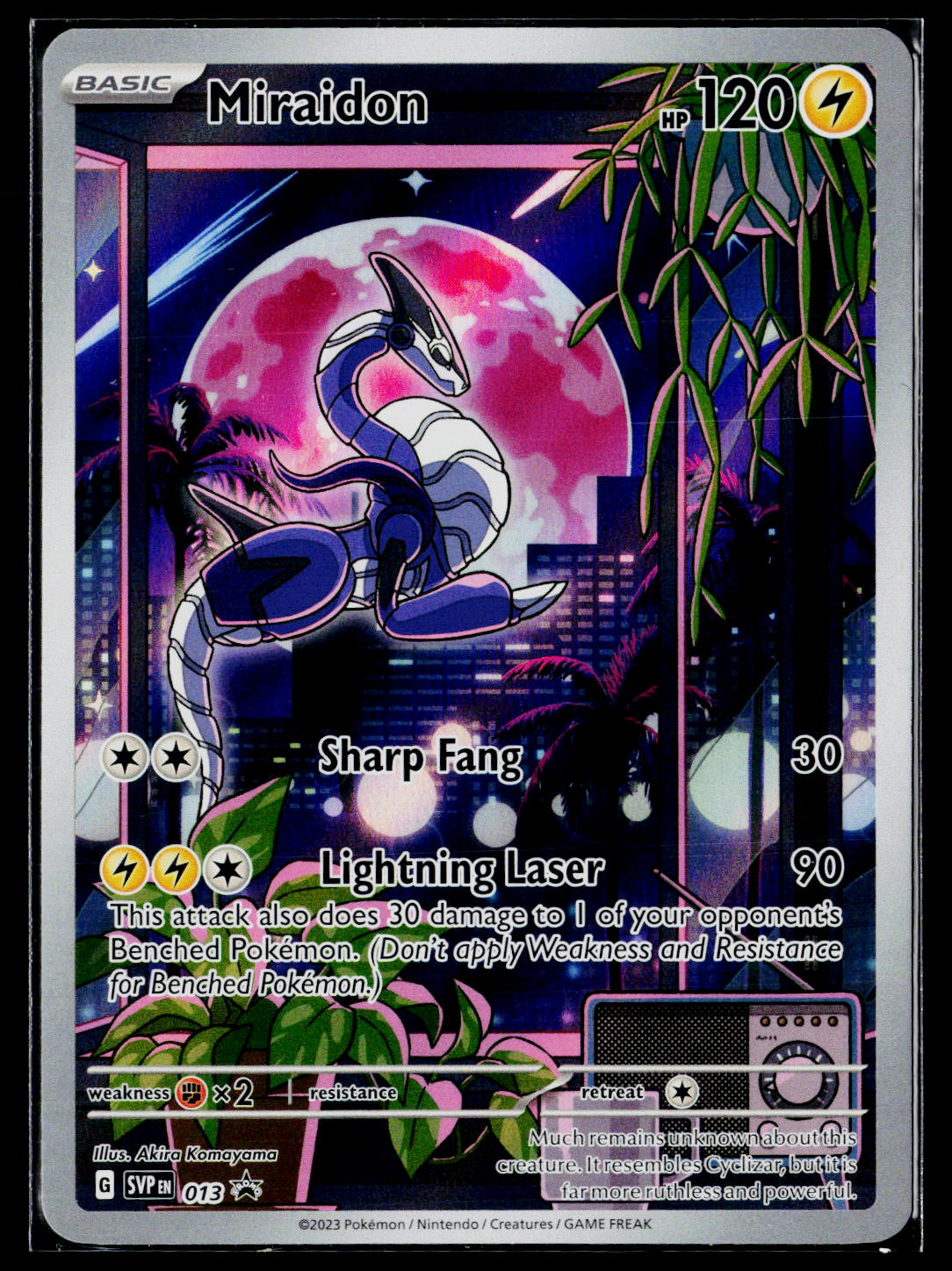 SV: Scarlet & Violet Promo Cards #013 Miraidon