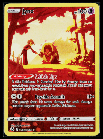 SWSH12: Silver Tempest Trainer Gallery #TG04/TG30 Jynx