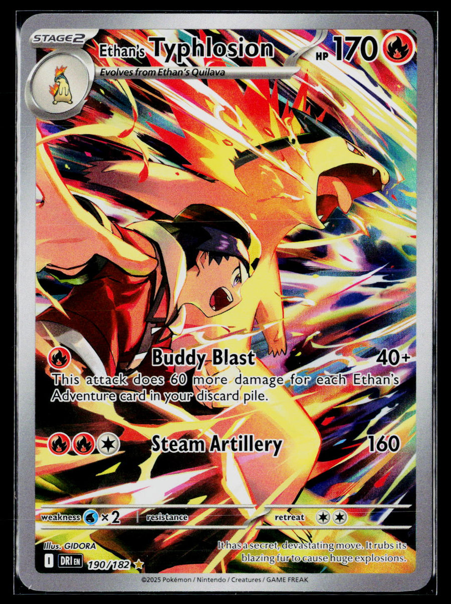 SV10: Destined Rivals #190/182 Ethan's Typhlosion