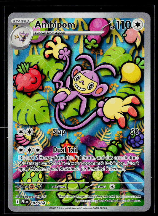 ME02: Phantasmal Flames #107/094 Ambipom