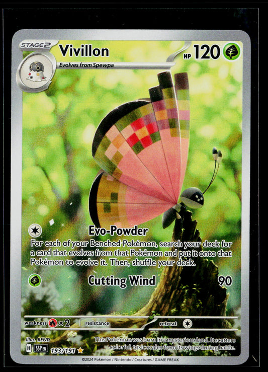 SV08: Surging Sparks #193/191 Vivillon