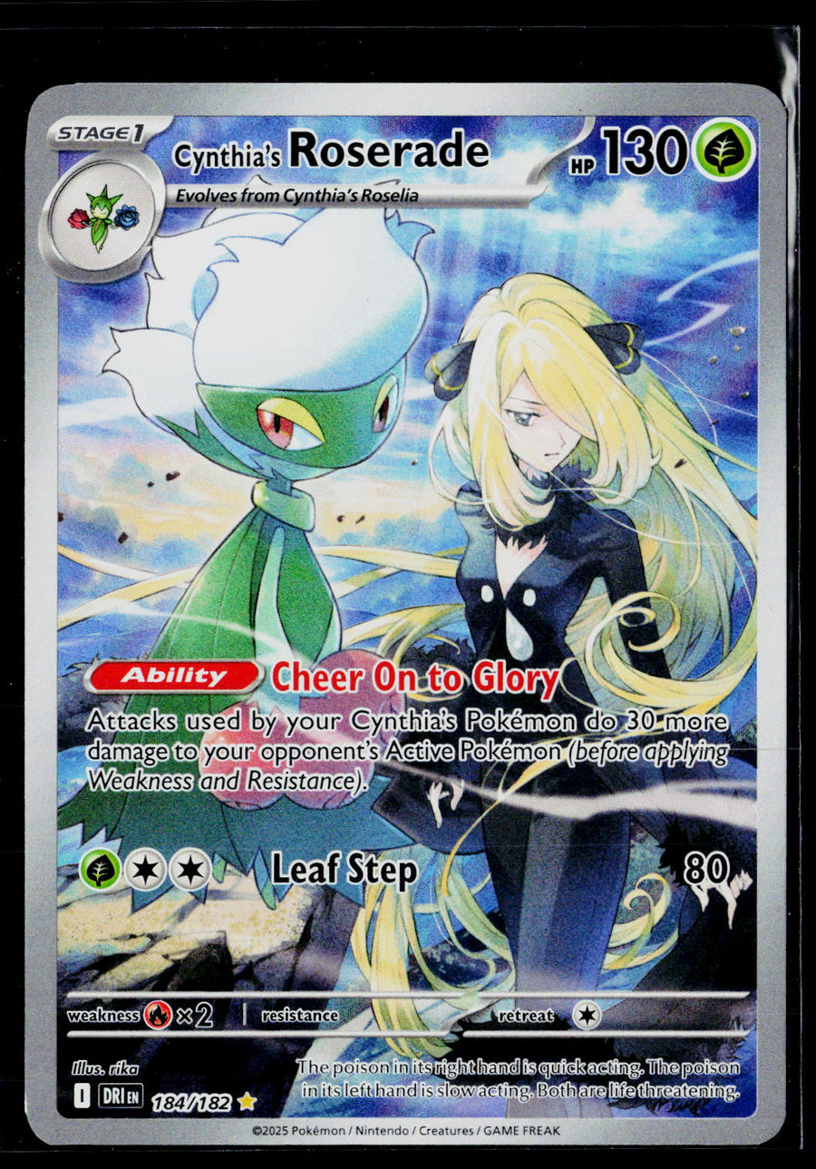 SV10: Destined Rivals #184/182 Cynthia's Roserade