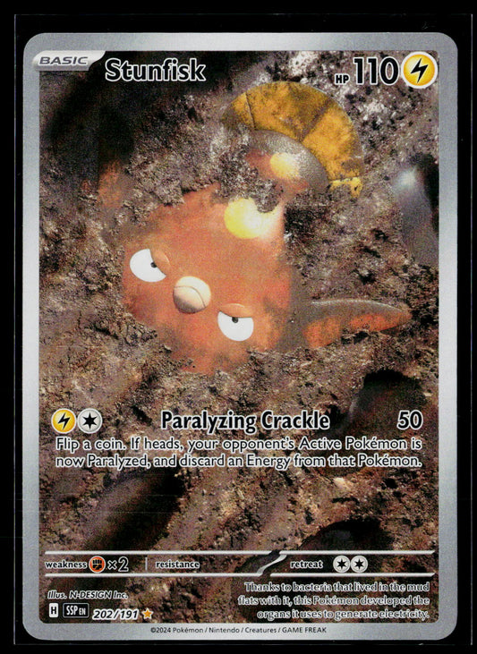 SV08: Surging Sparks #202/191 Stunfisk