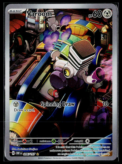 SV03: Obsidian Flames #206/197 Varoom