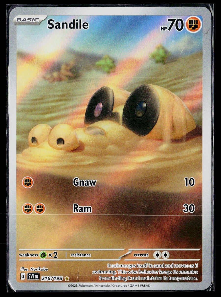 SV01: Scarlet & Violet Base Set #216/198 Sandile