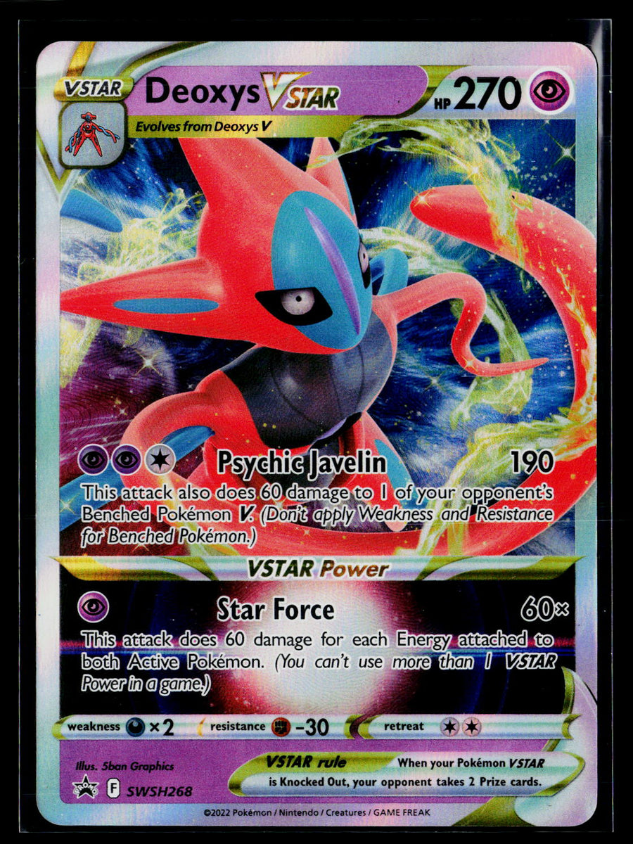 SWSH: Sword & Shield Promo Cards #SWSH268 Deoxys VSTAR