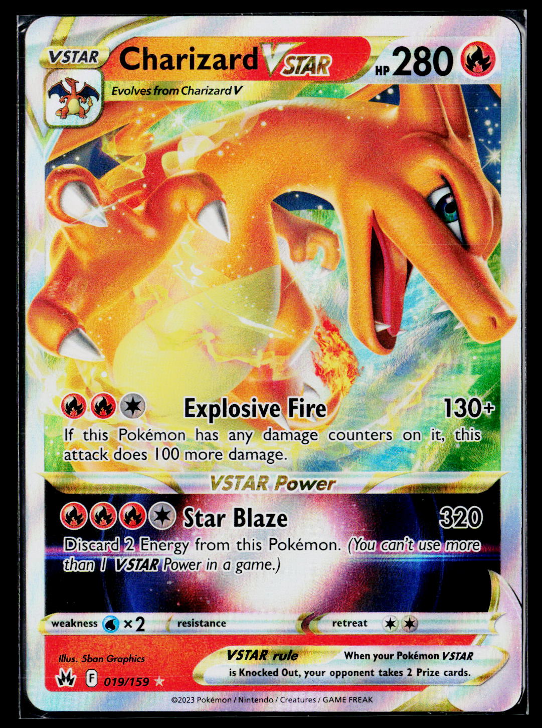 SWSH: Crown Zenith #019/159 Charizard VSTAR