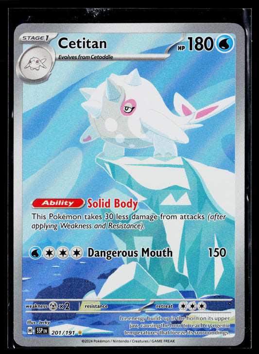 SV08: Surging Sparks #201/191 Cetitan