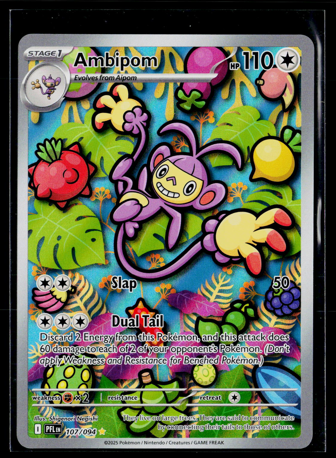 ME02: Phantasmal Flames #107/094 Ambipom