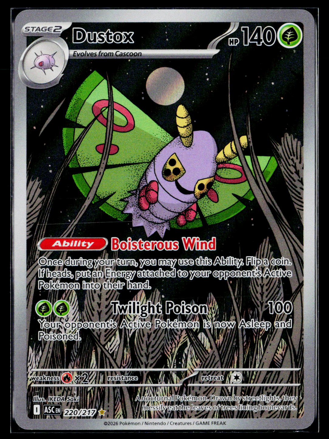 ME: Ascended Heroes #220/217 Dustox