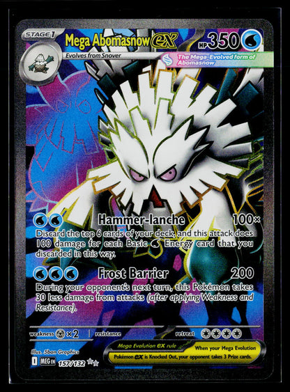 ME01: Mega Evolution #157/132 Mega Abomasnow ex