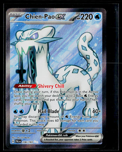 SV02: Paldea Evolved #236/193 Chien-Pao ex