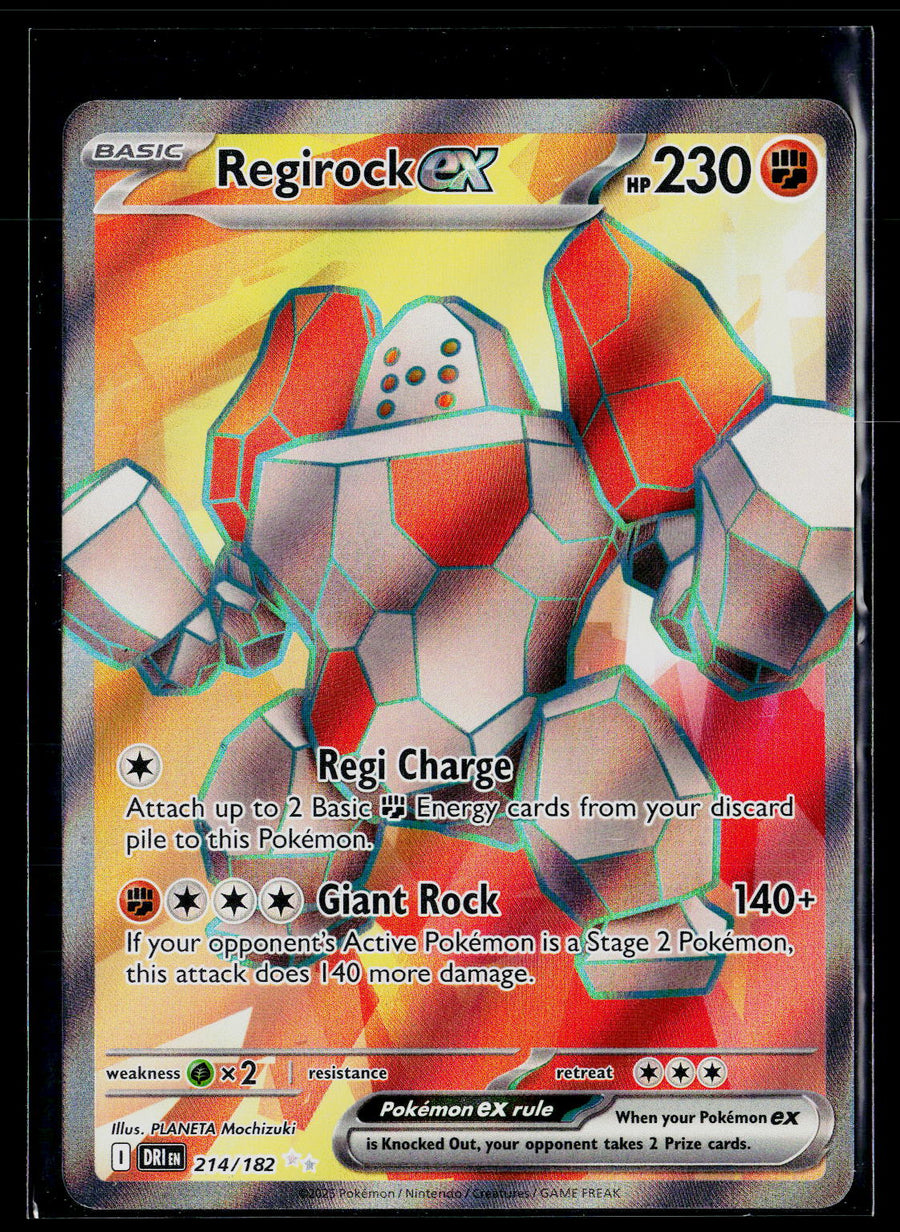 SV10: Destined Rivals #214/182 Regirock ex