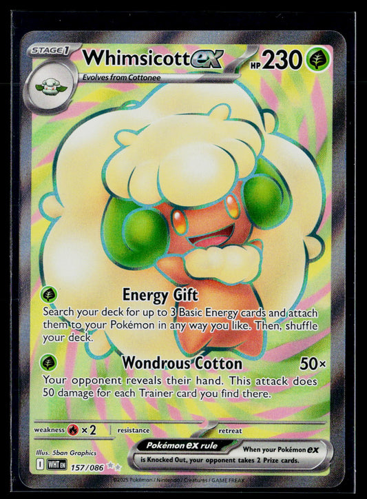 SV: White Flare #157/086 Whimsicott ex