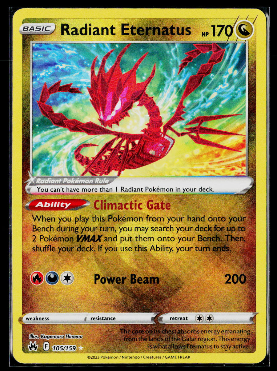 SWSH: Crown Zenith #105/159 Radiant Eternatus