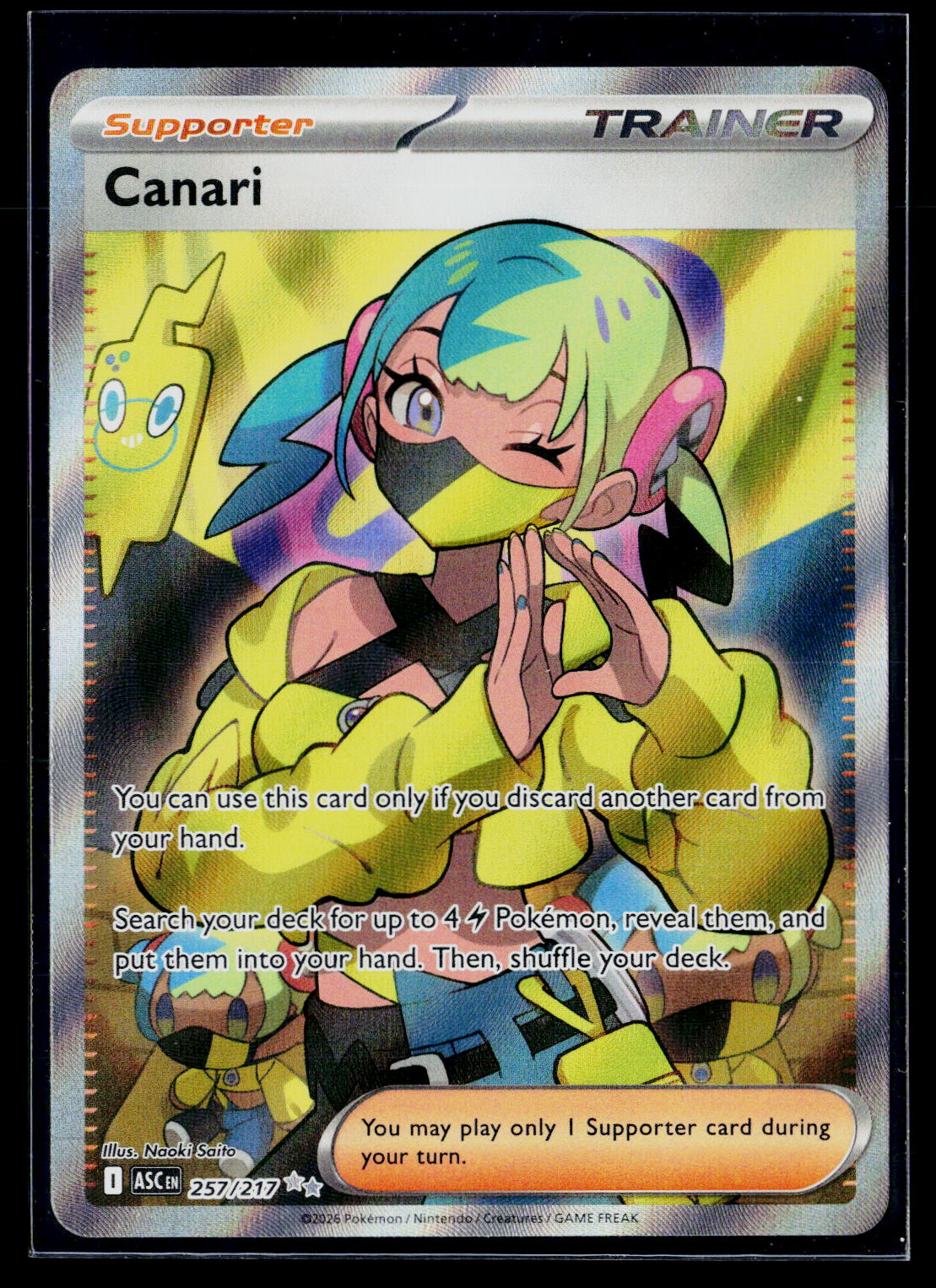 ME: Ascended Heroes #257/217 Canari