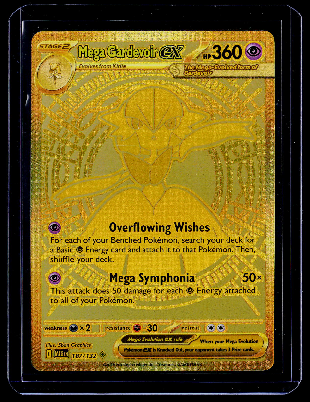 ME01: Mega Evolution #187/132 Mega Gardevoir ex