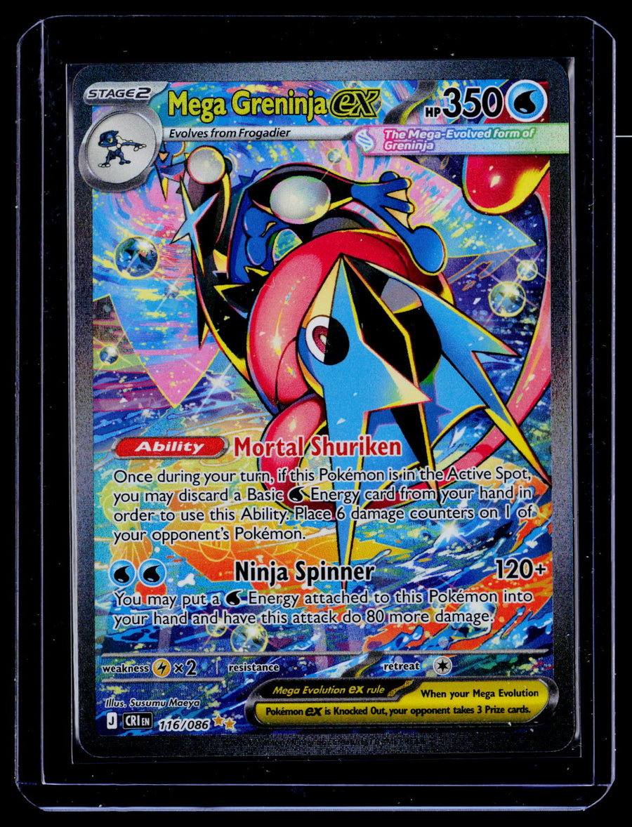ME04: Chaos Rising #116/086 Mega Greninja ex