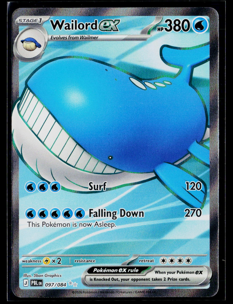 ME05: Pitch Black #097/084 Wailord ex