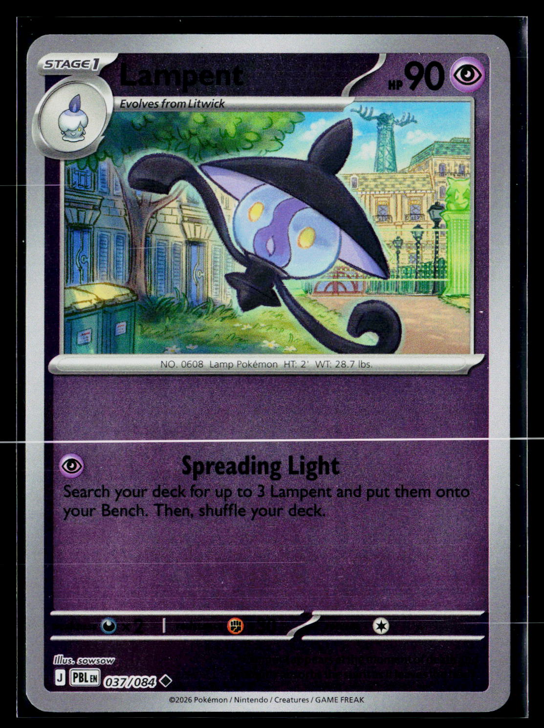ME05: Pitch Black #037/084 Lampent